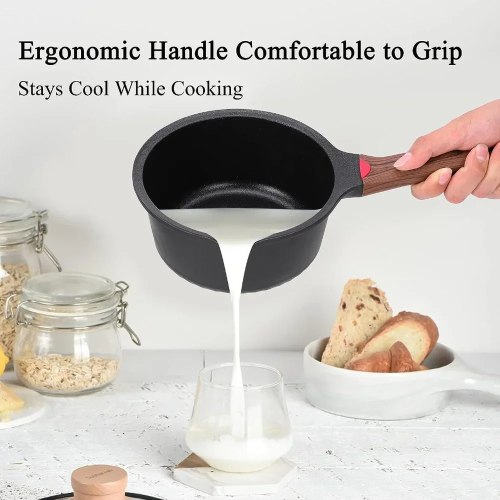 2qt Nonstick Sauce Pan with Lid